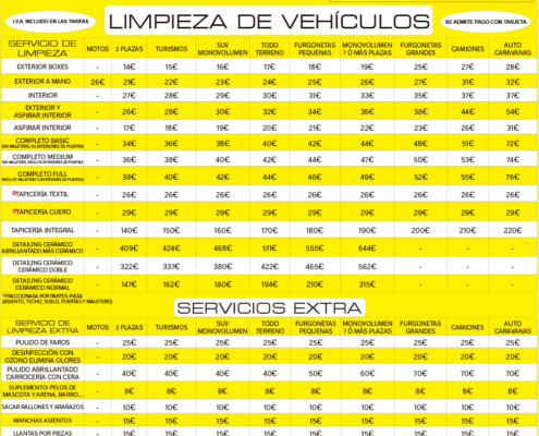 Limpieza a mano de vehículos precios Rana Azul Collado Villalba Limpieza a mano de vehículos precios Rana Azul Collado Villalba